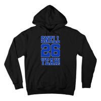 Snell 26 Yeah! Football Tall Hoodie