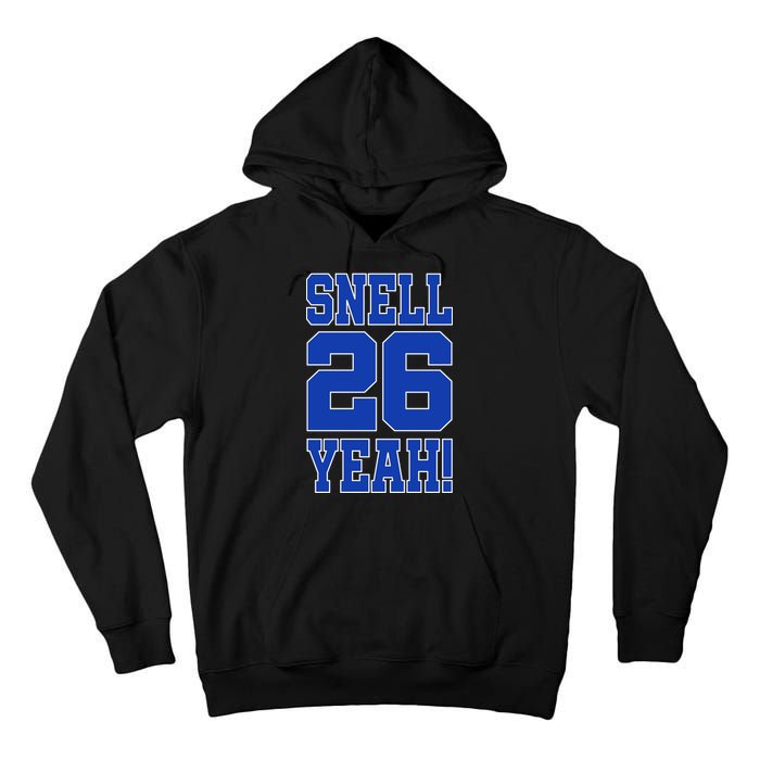 Snell 26 Yeah! Football Tall Hoodie