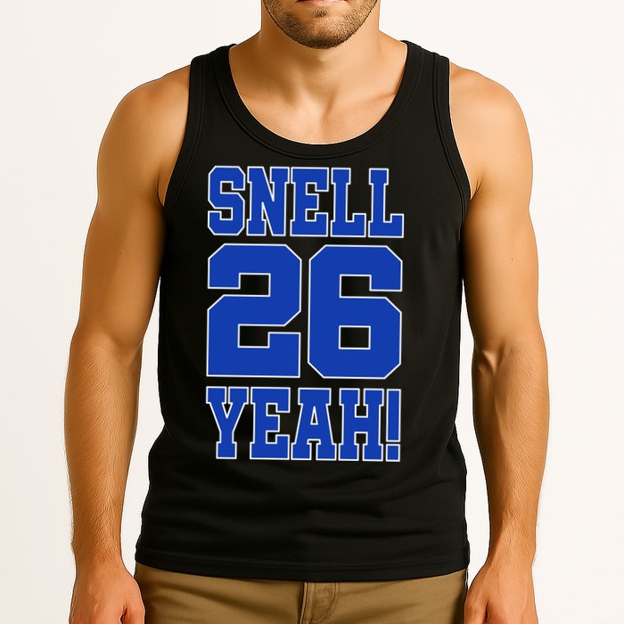 Snell 26 Yeah! Football Tank Top