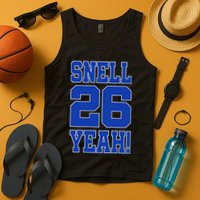 Snell 26 Yeah! Football Tank Top