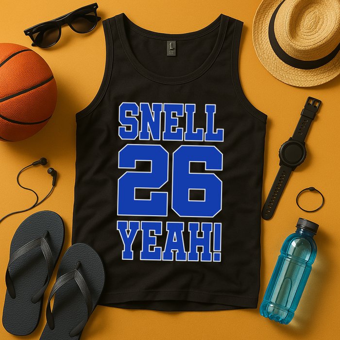 Snell 26 Yeah! Football Tank Top
