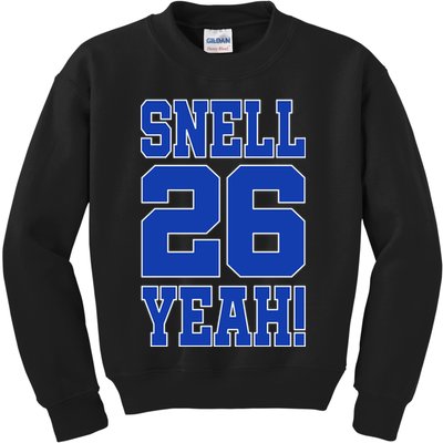 Snell 26 Yeah! Football Kids Sweatshirt