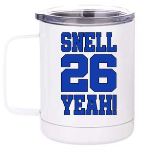 Snell 26 Yeah! Football 12 oz Stainless Steel Tumbler Cup