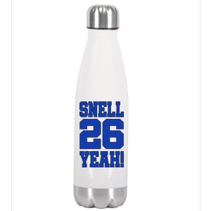 Snell 26 Yeah! Football Stainless Steel Insulated Water Bottle