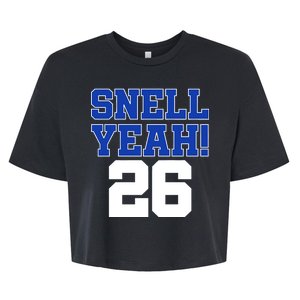 Snell Yeah 26 Kentucky Football Bella+Canvas Jersey Crop Tee