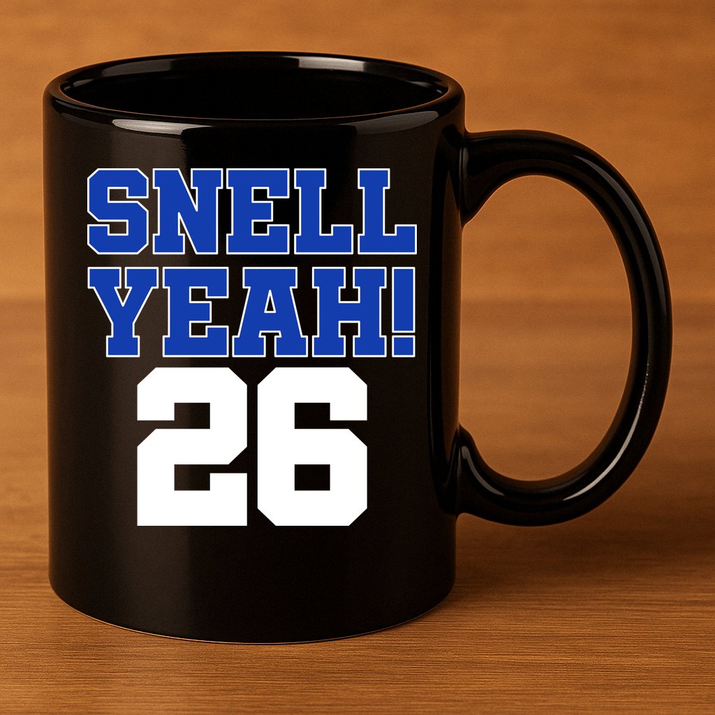 Snell Yeah 26 Kentucky Football 11oz C Handle Ceramic Mug
