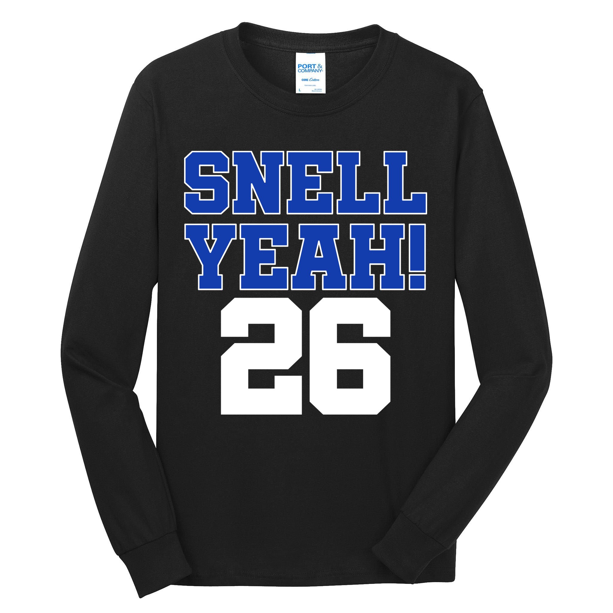 Snell Yeah 26 Kentucky Football Tall Long Sleeve T-Shirt