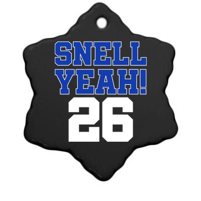 Snell Yeah 26 Kentucky Football Ceramic Star Ornament