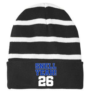 Snell Yeah 26 Kentucky Football Striped Beanie with Solid Band