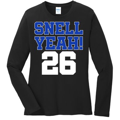 Snell Yeah 26 Kentucky Football Ladies Long Sleeve Shirt