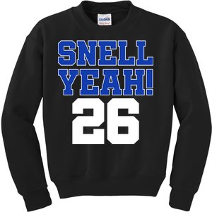 Snell Yeah 26 Kentucky Football Kids Sweatshirt