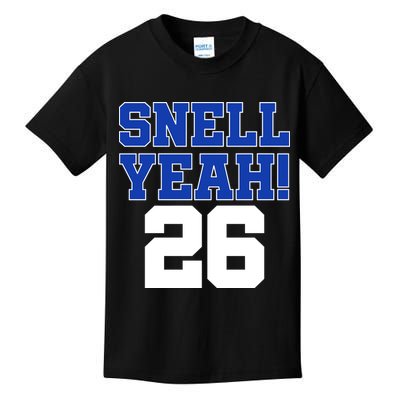 Snell Yeah 26 Kentucky Football Kids T-Shirt