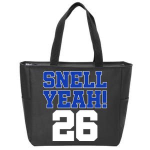 Snell Yeah 26 Kentucky Football Zip Tote Bag