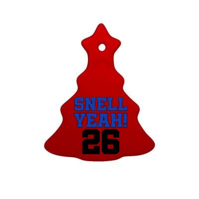 Snell Yeah 26 Kentucky Football Ceramic Tree Ornament