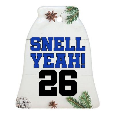 Snell Yeah 26 Kentucky Football Ceramic Bell Ornament