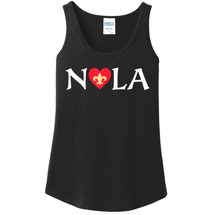 Support Never Forget Nola Orleans Strong 2025 Women Ladies Essential Tank