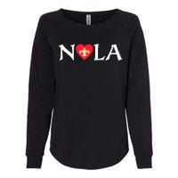 Support Never Forget Nola Orleans Strong 2025 Women Womens California Wash Sweatshirt