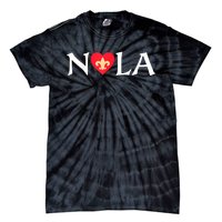 Support Never Forget Nola Orleans Strong 2025 Women Tie-Dye T-Shirt