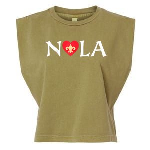 Support Never Forget Nola Orleans Strong 2025 Women Garment-Dyed Women's Muscle Tee