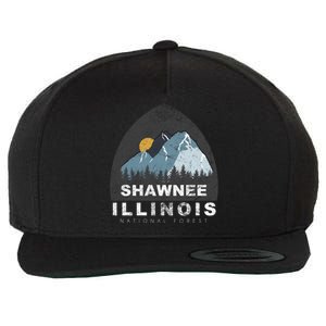 Shawnee National Forest Gift Wool Snapback Cap