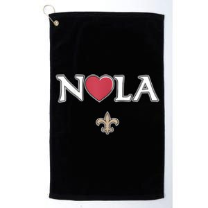 Support Never Forget Nola Orleans Strong For Platinum Collection Golf Towel