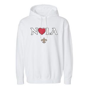 Support Never Forget Nola Orleans Strong For Garment-Dyed Fleece Hoodie