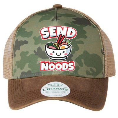 Send Noods Funny Japan Ramen Gift Legacy Tie Dye Trucker Hat