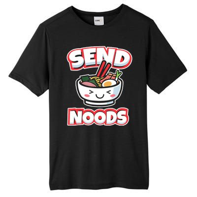 Send Noods Funny Japan Ramen Gift Tall Fusion ChromaSoft Performance T-Shirt