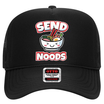 Send Noods Funny Japan Ramen Gift Trucker Hat