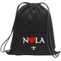 Support Never Forget Nola Orleans Strong Sweatshirt Cinch Pack Bag