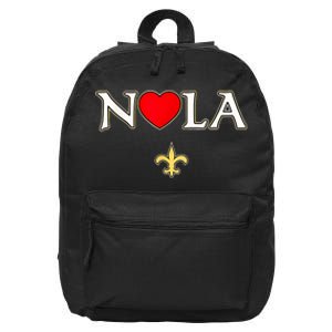 Support Never Forget Nola Orleans Strong 16 in Basic Backpack