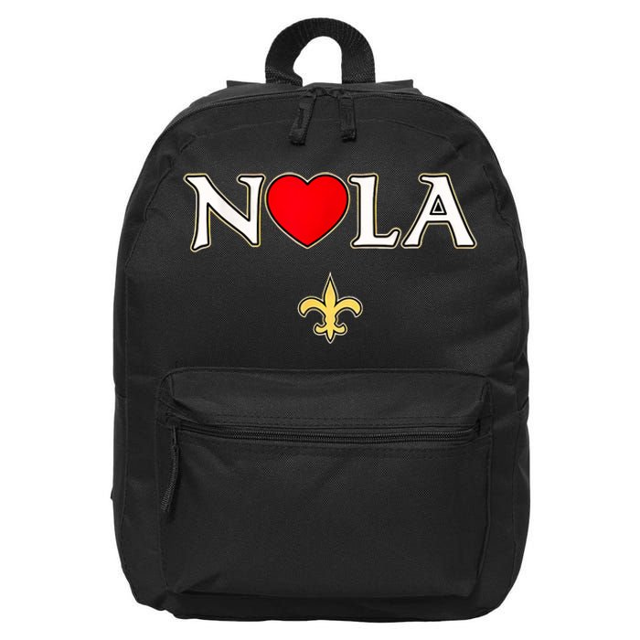 Support Never Forget Nola Orleans Strong 16 in Basic Backpack