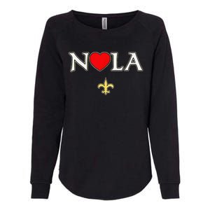 Support Never Forget Nola Orleans Strong Womens California Wash Sweatshirt