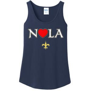 Support Never Forget Nola Orleans Strong Ladies Essential Tank