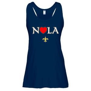 Support Never Forget Nola Orleans Strong Ladies Essential Flowy Tank