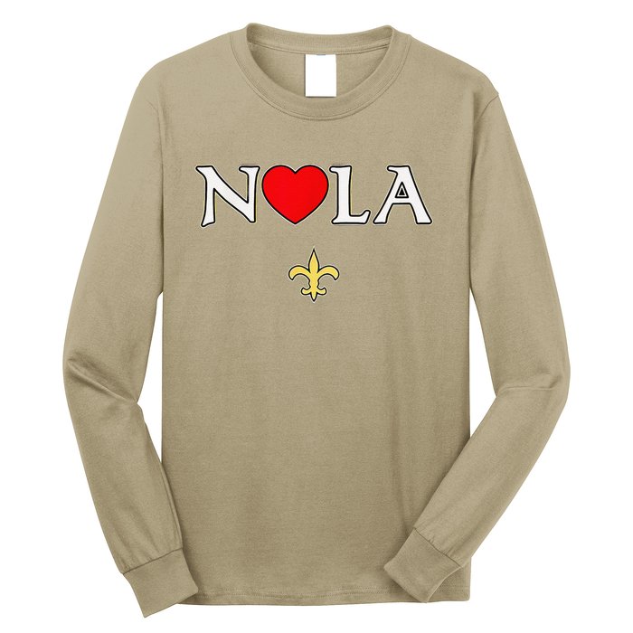 Support Never Forget Nola Orleans Strong Long Sleeve Shirt