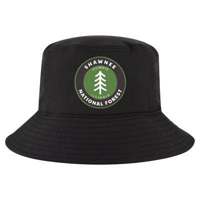 Shawnee National Forest Illinois Il Tree Badge Gift Cool Comfort Performance Bucket Hat