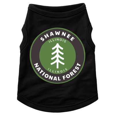 Shawnee National Forest Illinois Il Tree Badge Gift Doggie Tank