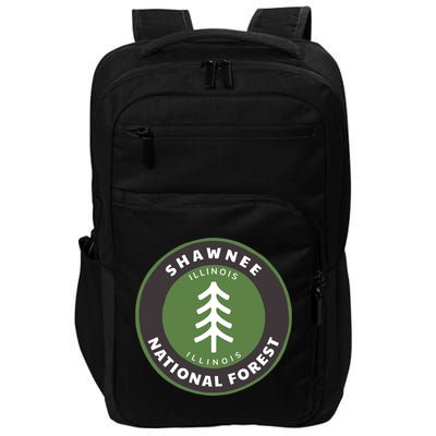 Shawnee National Forest Illinois Il Tree Badge Gift Impact Tech Backpack