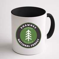 Shawnee National Forest Illinois Il Tree Badge Gift Mug