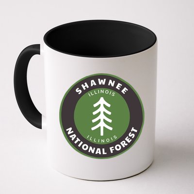 Shawnee National Forest Illinois Il Tree Badge Gift Mug