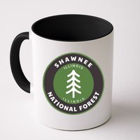 Shawnee National Forest Illinois Il Tree Badge Gift Mug