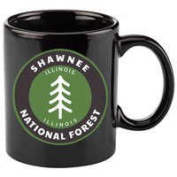 Shawnee National Forest Illinois Il Tree Badge Gift 11oz C Handle Ceramic Mug