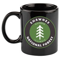 Shawnee National Forest Illinois Il Tree Badge Gift 11oz C Handle Ceramic Mug