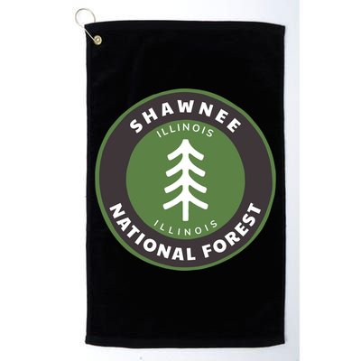 Shawnee National Forest Illinois Il Tree Badge Gift Golf Towel