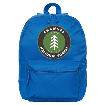 Shawnee National Forest Illinois Il Tree Badge Gift 16 in Basic Backpack