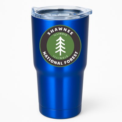 Shawnee National Forest Illinois Il Tree Badge Gift Tumbler