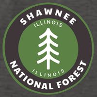 Shawnee National Forest Illinois Il Tree Badge Gift Vector Backpack