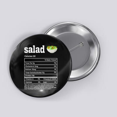 Salad Nutrition Facts Thanksgiving Food Button