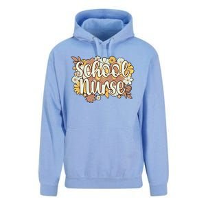 School Nurse Flowers School Nursing Cute Gift Unisex Surf Hoodie